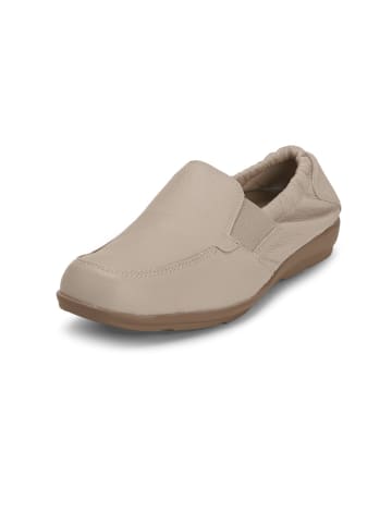 VITAFORM Hirschleder Slipper in beige