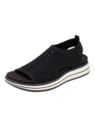 remonte Sandalen in Schwarz