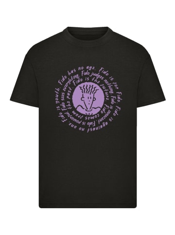 F4NT4STIC T-Shirt Fido Dido Is For Fido Spiral in schwarz