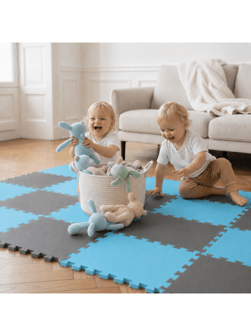 LittleTom Baby Spielmatte Mila 18-tlg. im zwei Farben Mix