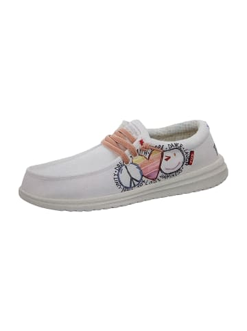 Fusion Mokassins Schnürschuhe in Weiß