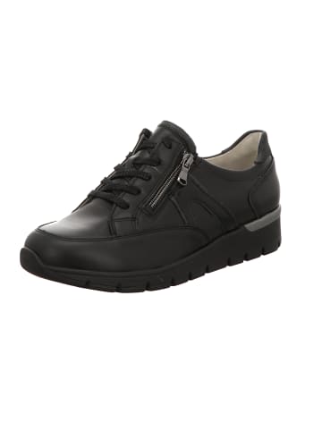 WALDLÄUFER Schnürschuh bequem in schwarz