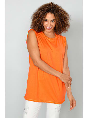 MIAMODA Strick-Top in hellorange