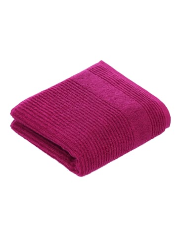 Vossen 2er Pack Handtuch in cranberry