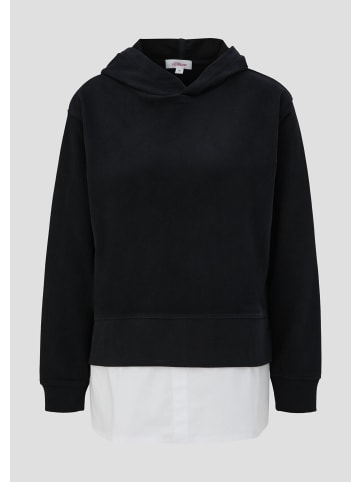s.Oliver Sweatshirt in 9999_schwarz