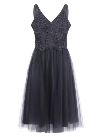 LAONA Abendkleid in anthrazit blau - 0001