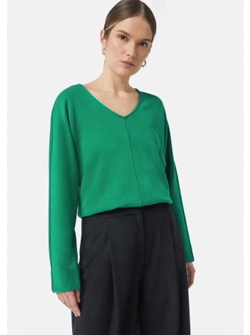 comma Sweatshirt langarm in Grün