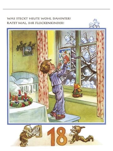 Korsch Schneeflöckchens Weihnachtsreise Adventskalender | Abreißkalender