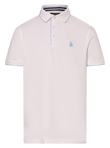 Andrew James Poloshirt in weiß