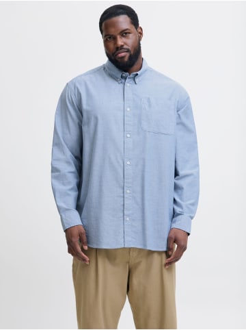 JACK & JONES PLUS Hemd in Cashmere Blue