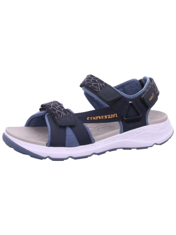 superfit Sandale Criss Cross in Blau