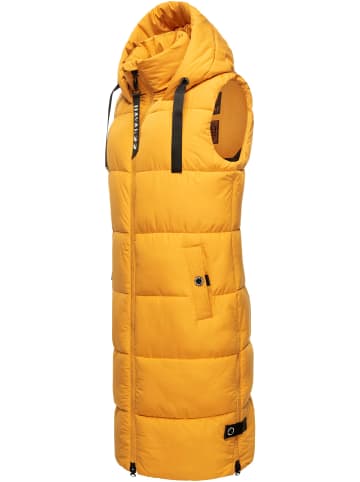 Navahoo Steppweste Schnuffelchen in Amber Yellow
