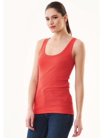 Organication Top "WOR15229" in Staubrot