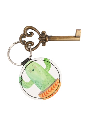 Mr. & Mrs. Panda Anhänger Kaktus Luftballon ohne Spruch in Weiß