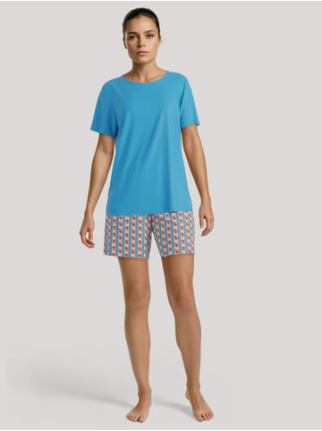 Calida Pyjama in azurit blue