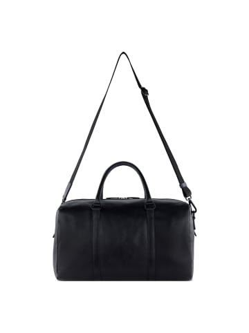 Bugatti Clark Weekender Reisetasche Leder 45 cm schwarz