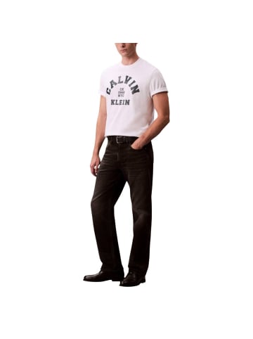 CALVIN KLEIN JEANS Weiß Baumwolle T-Shirt