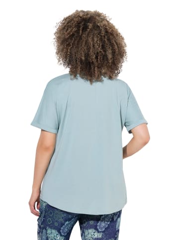 Ulla Popken Shirt in helles moosgrün