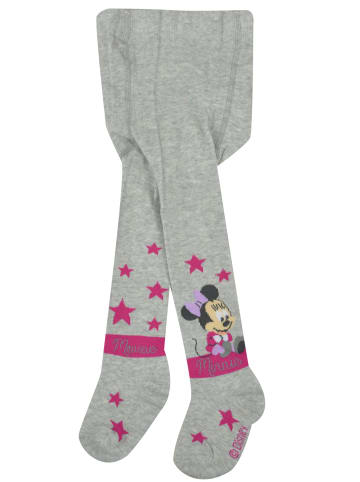 United Labels Disney Mickey Mouse Strumpfhose - Minnie Beinkleid Baby Kleinkind in grau/rosa