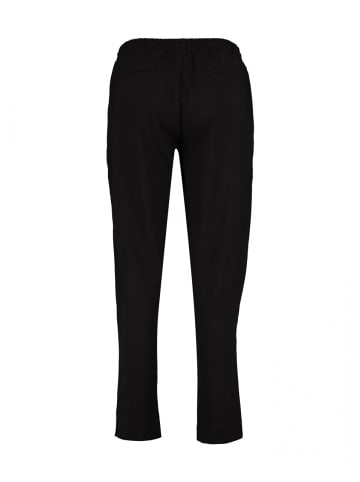 Zabaione Stoffhose Lockere Business Hose mit Kordelzug Si44a in Schwarz-2