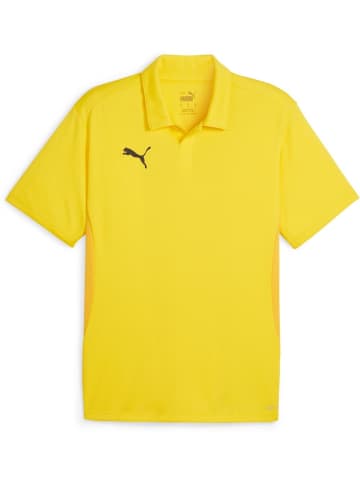 Puma Polo "TeamGoal Polo" in Gelb