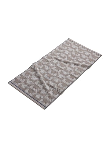 Möve Duschtuch Geometric Shapes in ginger