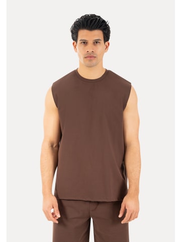 SMILODOX Tank Top Xion in Braun