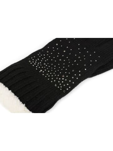 styleBREAKER Strickhandschuhe in Schwarz