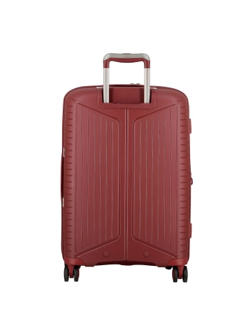 Jump Evae 4 Rollen Trolley 66 cm mit Dehnfalte red