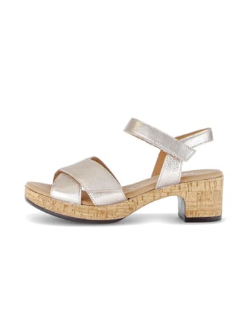 Gabor Plateau Sandalen in beige