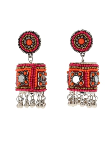 gaya Damen Ohrringe in Pink Mehrfarbig