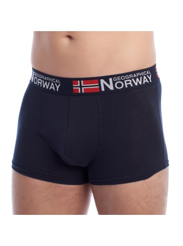 Geographical Norway 3er-Set: Boxershorts in Blue