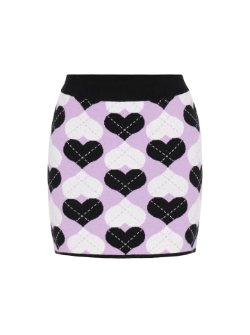 myMo ROCKS Skirt in black lilac