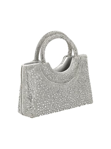 faina Women Handbag in Silver