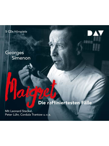 Der Audio Verlag Maigret - Die raffiniertesten Fälle | Hörspiele mit Leonard Steckel, Peter...