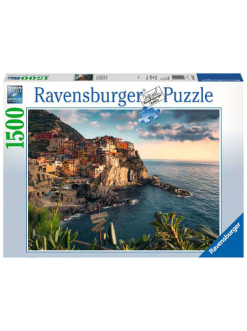 Ravensburger Puzzle 1.500 Teile Blick auf Cinque Terre Ab 14 Jahre in bunt