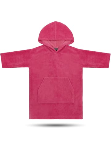 normani Kinder langarm Poncho 2-5 Jahre Pichilemu in Pink