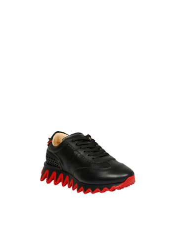 christian louboutin Sneaker schwarz rot