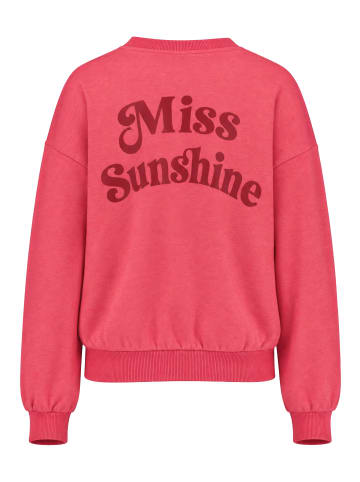 alife and kickin Rundhalspullover ElsaAK P in raspberry melange