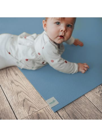 SanoSoft Krabbelmatte - OEKO-TEX® Hellblau