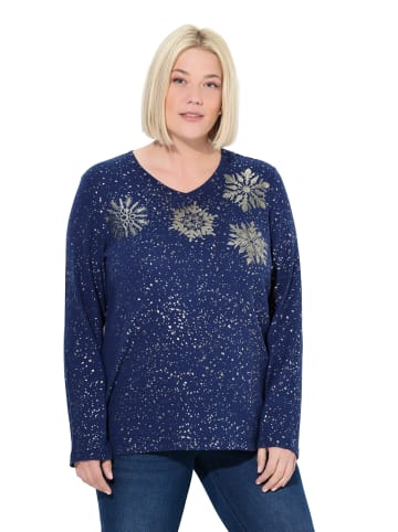Ulla Popken Sweatshirt in tintenblau