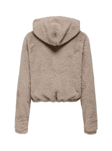 ONLY Jacke 'Cas-Fluf' in beige