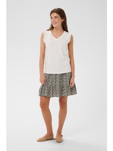 Cream Jerseytop CRPoulin Regular fit in Snow White