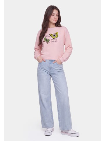 myMo Women Sweatshirt in Light Rose