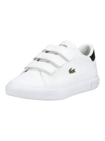 Lacoste Sneaker POWERCOURT in Weiß/Schwarz