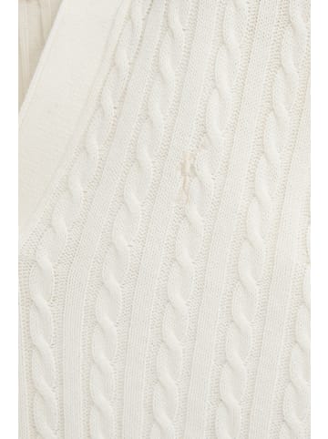 Polo Club Pullover WOMAN RIGBY GO POLO NECK CABLE TAYLOR LONG SLEEVE REGULAR FIT in Ecru