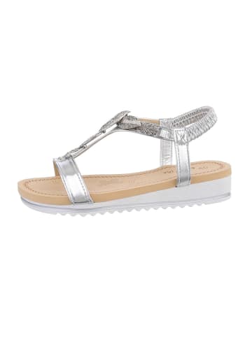 Ital-Design Sandale & Sandalette in Silber