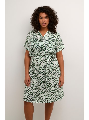 KAFFE curve Kleid KCane Regular fit in Greencolors Graphic Dot