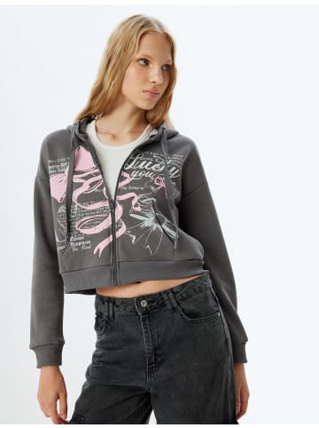 KOTON Sweatshirt in Anthrazit
