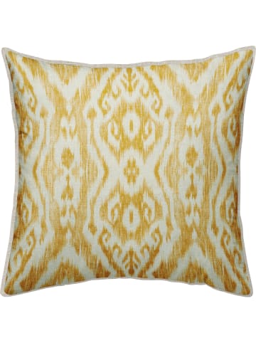 Erwin Müller Nicky-Velours, Samt Kissenhülle in curry